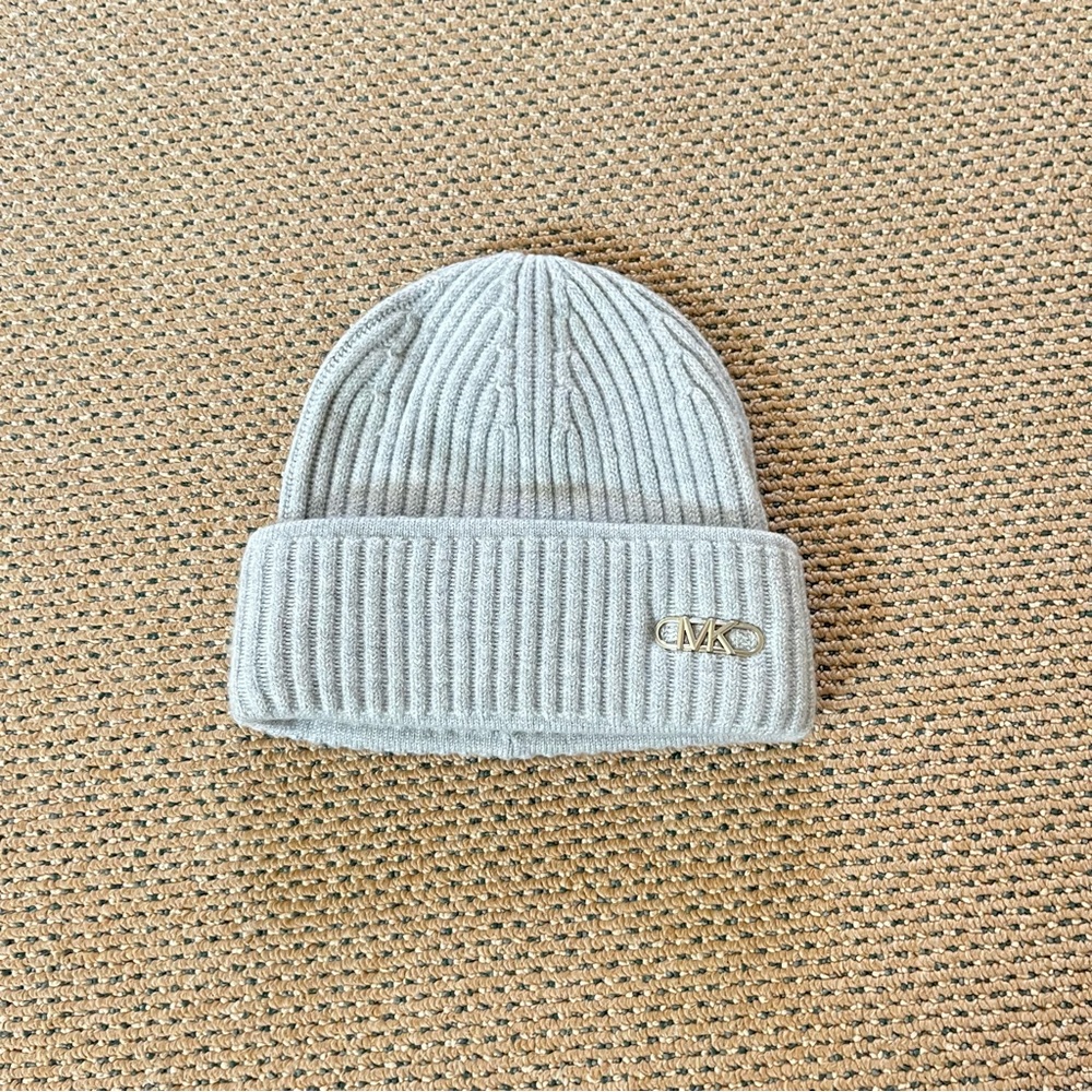 Michael Kors Grey Knit Beanie